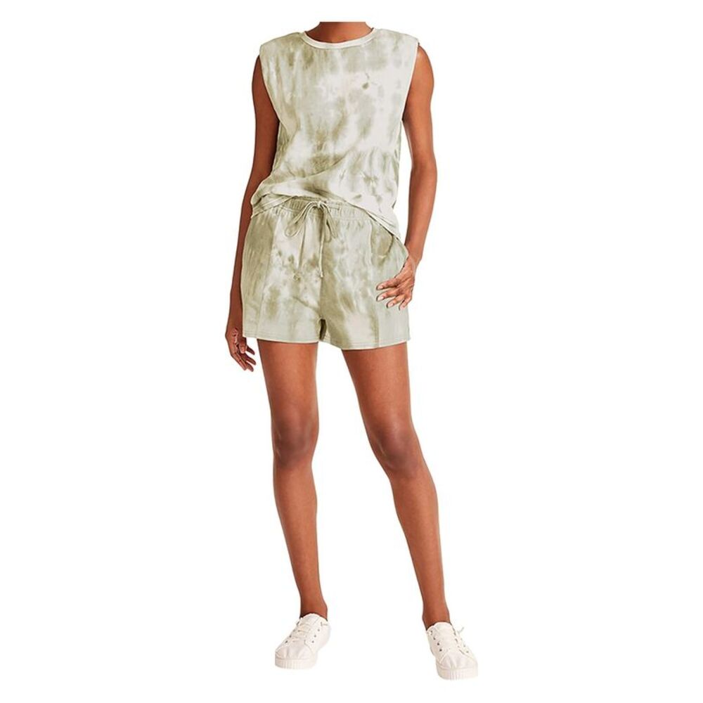 MADDEN GIRL Green Stretch Sleeveless Tank Top M
